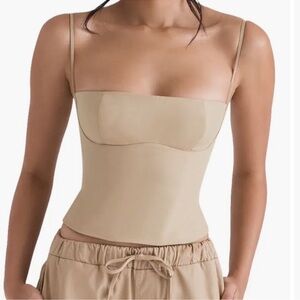 House of CB Audette corset nude